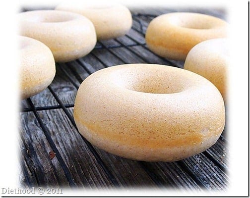 donuts 5 thumb Baked Cinnamon Doughnuts with Vanilla Glaze