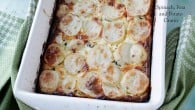 Spinach Gratin | www.diethood.com | #spinachrecipe #gratinreccipe #fetacheese