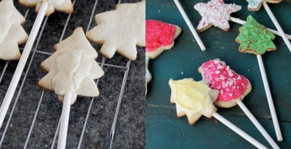 Christmas Cookie Pops @diethood | www.diethood.com | #cookies #christmas #cookiepops