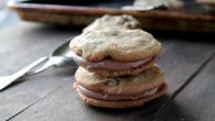 Chocolate Chip Cookie Sandwiches with Nutella Cream Cheese Filling | www.diethood.com | #nutella #chocolatechipcookies #recipe