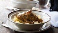 Chicken Paprikash | www.diethood.com | Chicken stew with onions, carrots and tomatoes, served atop egg noodles, and dressed with a sour cream sauce. | #recipe #dinner #chicken #noodles