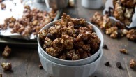 Salted Chocolate Caramel Popcorn | www.diethood.com | #popcorn #recipe #caramel #chocolate