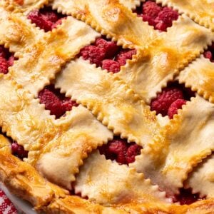 Lattice pie crust