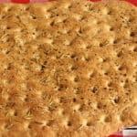 Recipe For Whole Wheat Focaccia Bread