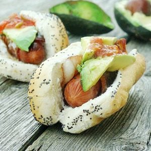 BACON-WRAPPED TEX-MEX HOT DOGS