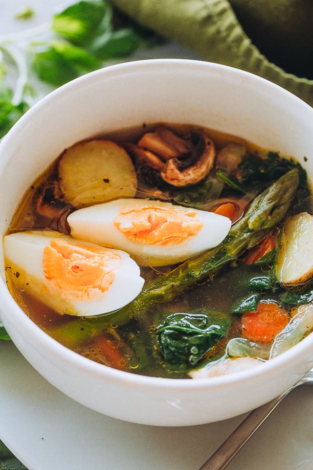 Vegetable Soup French Pot au Feu 