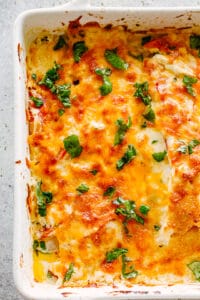 Zucchini Tomato Casserole | Low Carb, Keto, Vegetarian Dinner