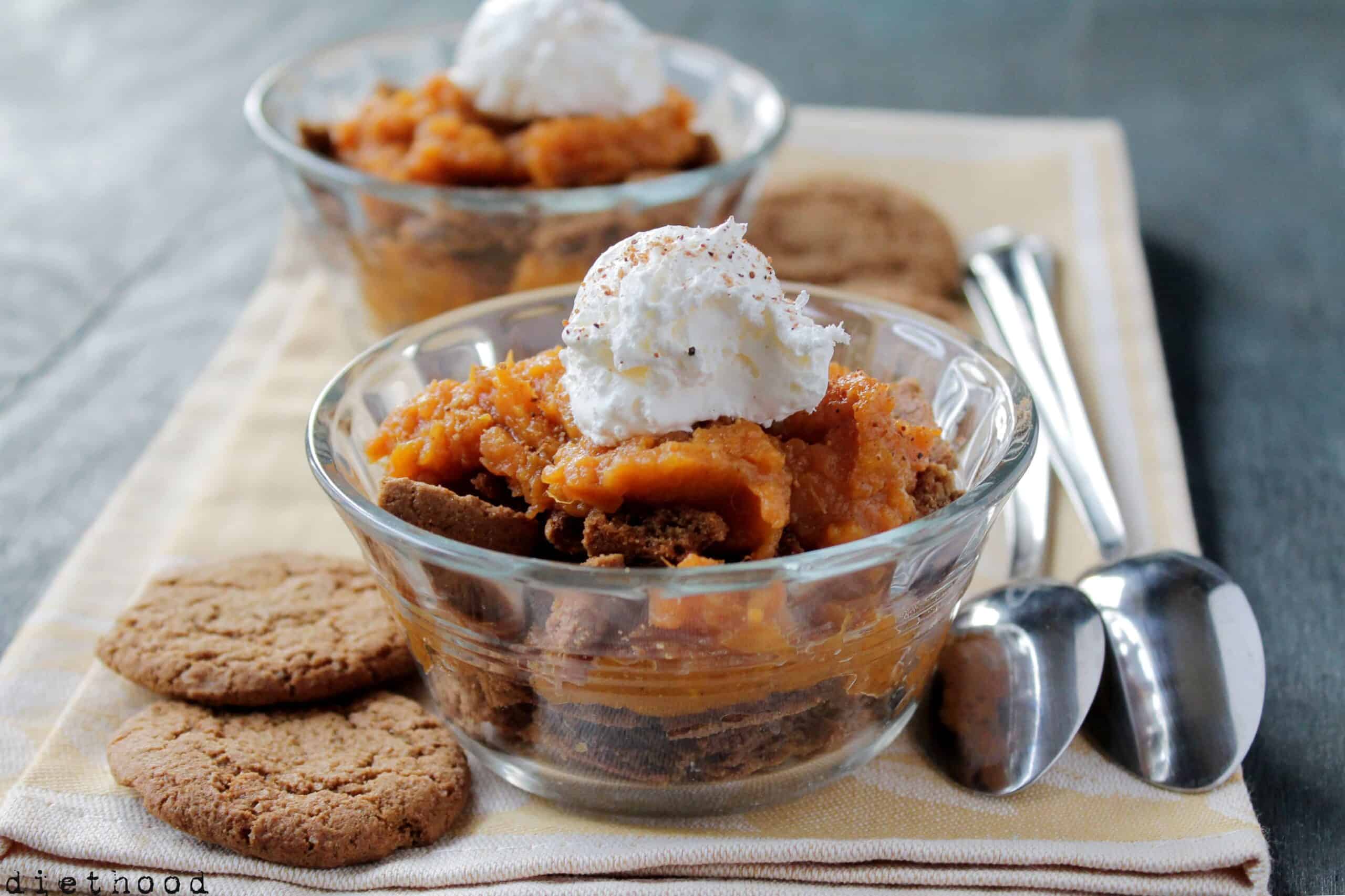 Easy Sweet Potato Ginger Snap Cookie Trifles Diethood