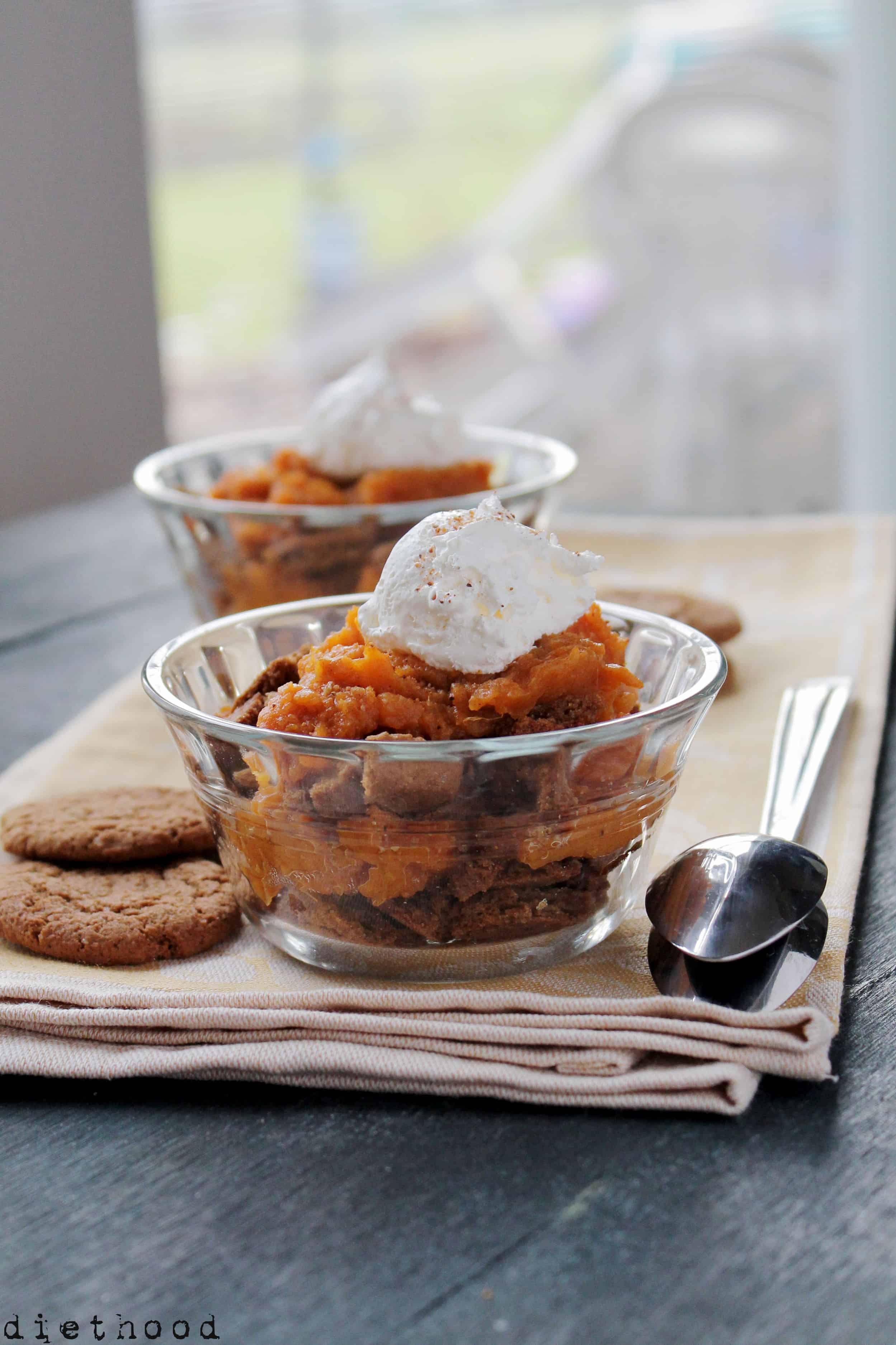 Easy Sweet Potato Ginger Snap Cookie Trifles Diethood