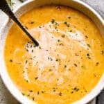Slow Cooker Vichyssoise Soup (Leek and Potato Soup)