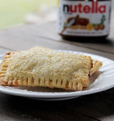 Nutella Pop Tarts | www.diethood.com | #recipe #poptarts #nutella #breakfast