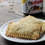 Nutella Pop Tarts | www.diethood.com | #recipe #poptarts #nutella #breakfast