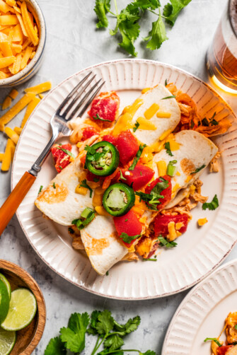 Chicken Enchiladas Recipe | Diethood