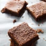 2-Ingredient Nutella Brownies | The BEST Gluten Free Brownies Recipe