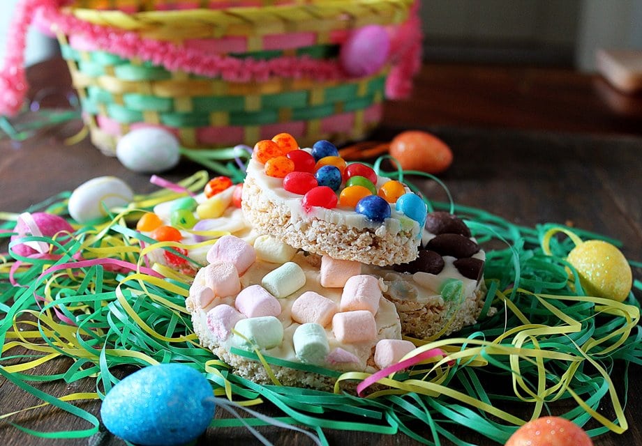 Festive Easter Rice Crispy Treats Diethood