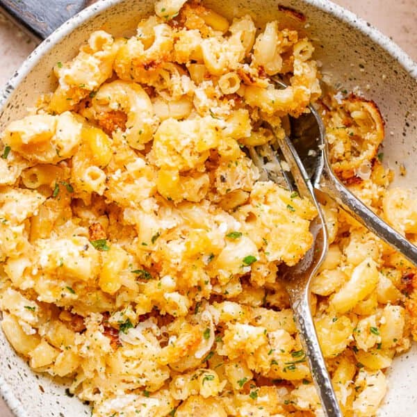 Baked Macaroni and Feta Cheese | Diethood