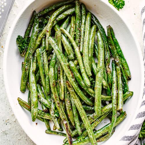 Easy Roasted Green Beans | Diethood