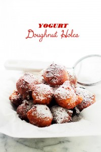 Yogurt Doughnut Holes - Tender and incredibly delicious yogurt doughnut holes that you can make at home in just 20 minutes!