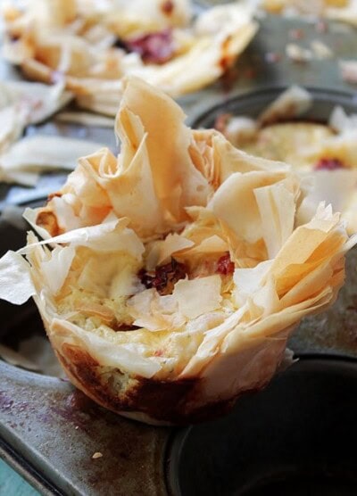 Sun-Dried Tomatoes & Cheese Cups | www.diethood.com | #recipe #appetizer #cheese