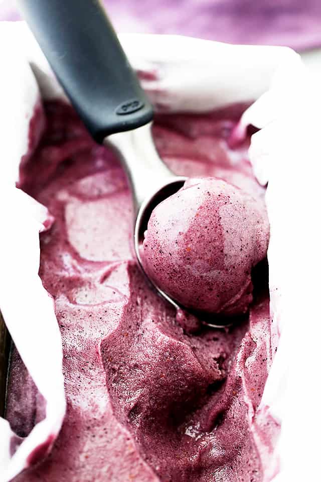 Blueberry Banana "Ice Cream" (Nice Cream) - Instantly satisfy an ice cream craving with this quick, easy, and healthy recipe for a delicious Blueberry Banana "Ice Cream", also known as "nice cream".