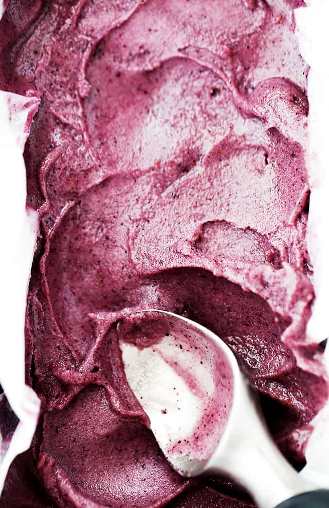 Blueberry Banana "Ice Cream" (Nice Cream) - Instantly satisfy an ice cream craving with this quick, easy, and healthy recipe for a delicious Blueberry Banana "Ice Cream", also known as "nice cream".