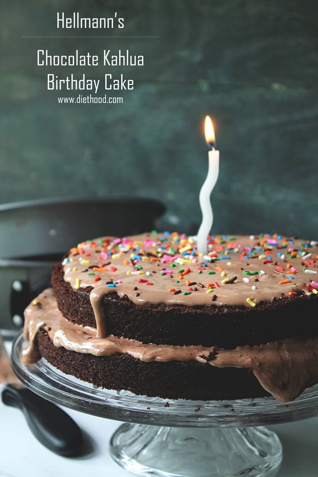 Kahlua Chocolate Cake with Chocolate Frosting (GF) • The Heritage Cook ®