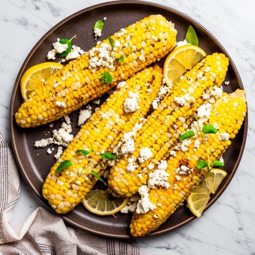 Grilled Corn in Foil with BBQ Compound Butter - Smells Like Home