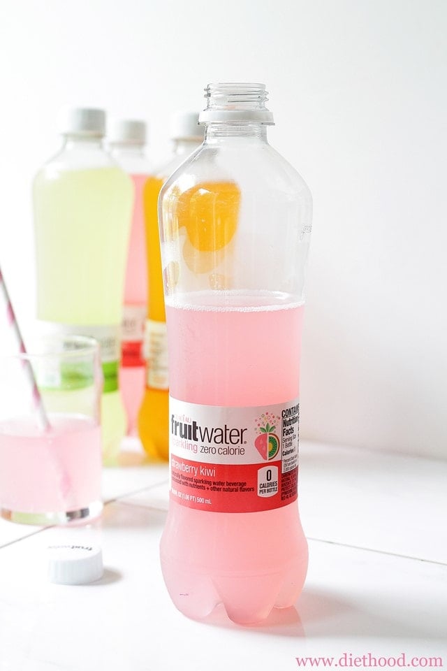 Glaceau fruitwater® bottle