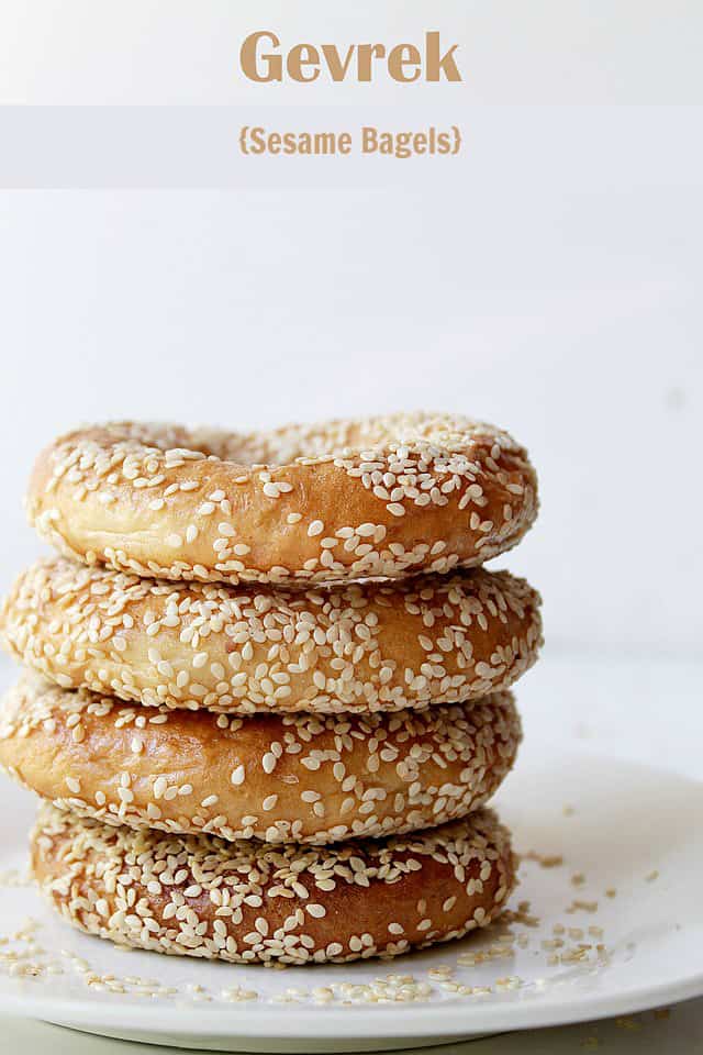 Sesame Bagels - Gevrek | www.diethood.com 