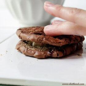 S'mores Brownie Cookies | www.diethood.com | #ad #NetflixFamilies