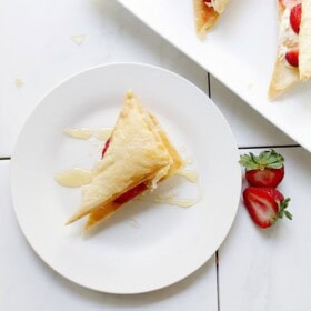 Strawberry Napoleon Baklava | www.diethood.com | #baklava #recipe #thechew