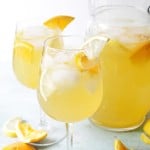 White Sangria Recipe | www.diethood.com | #sangria #recipe