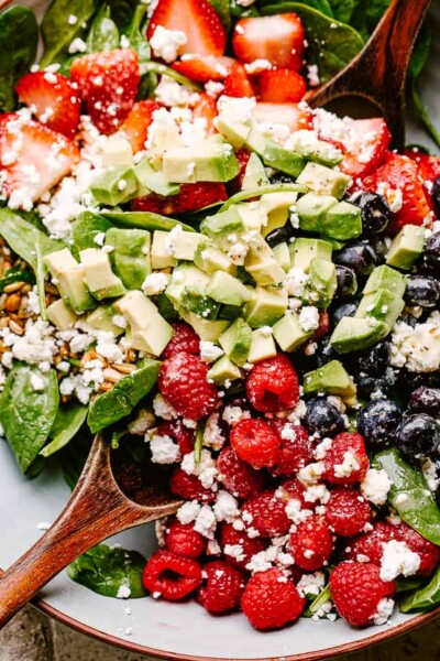 Very Berry Avocado Salad Recipe Healthy Bbq Side Dish Idea