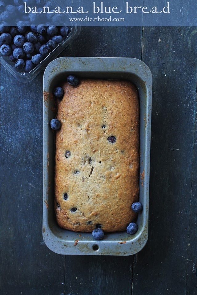 med hensyn til Grader celsius Til Ni Blueberry Banana Bread Recipe | Diethood