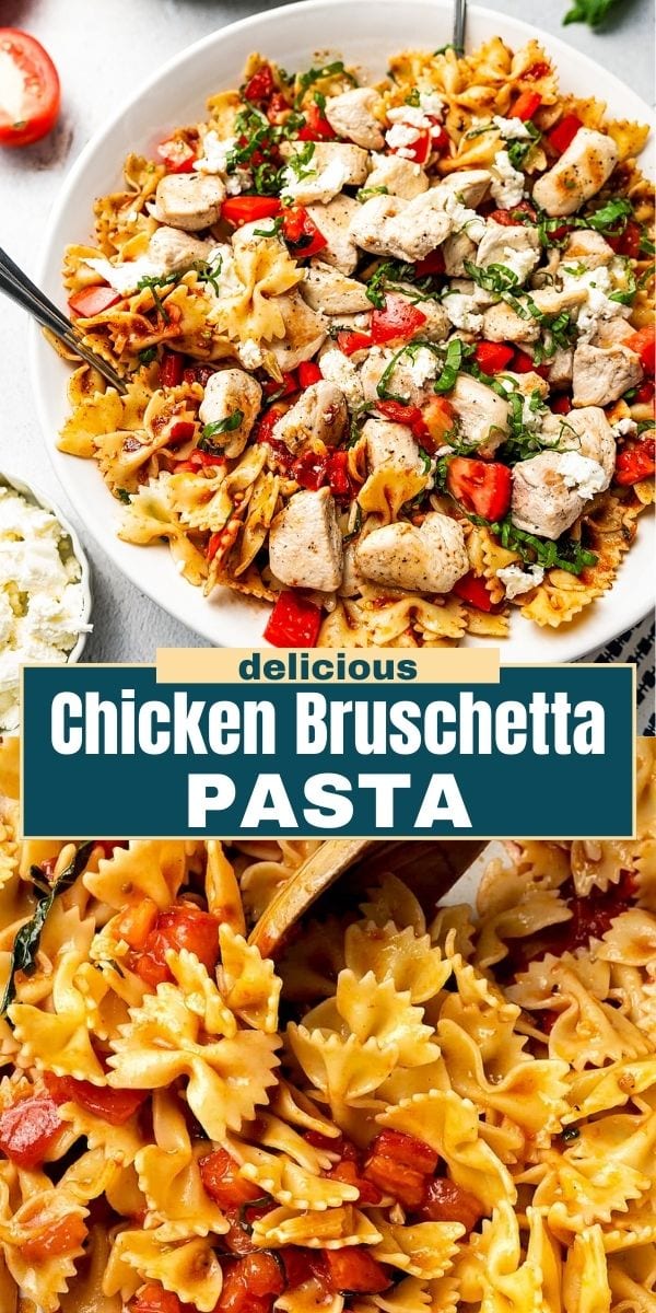 Chicken Bruschetta Pasta | Diethood