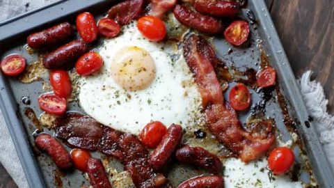 sausage bacon eggs