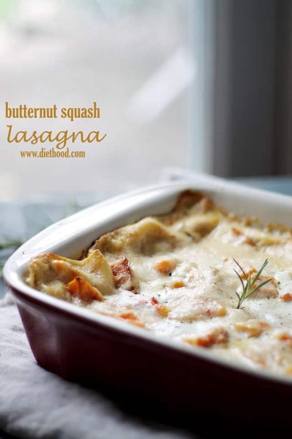 Cozy Roasted Butternut Squash Lasagna Recipe | Diethood