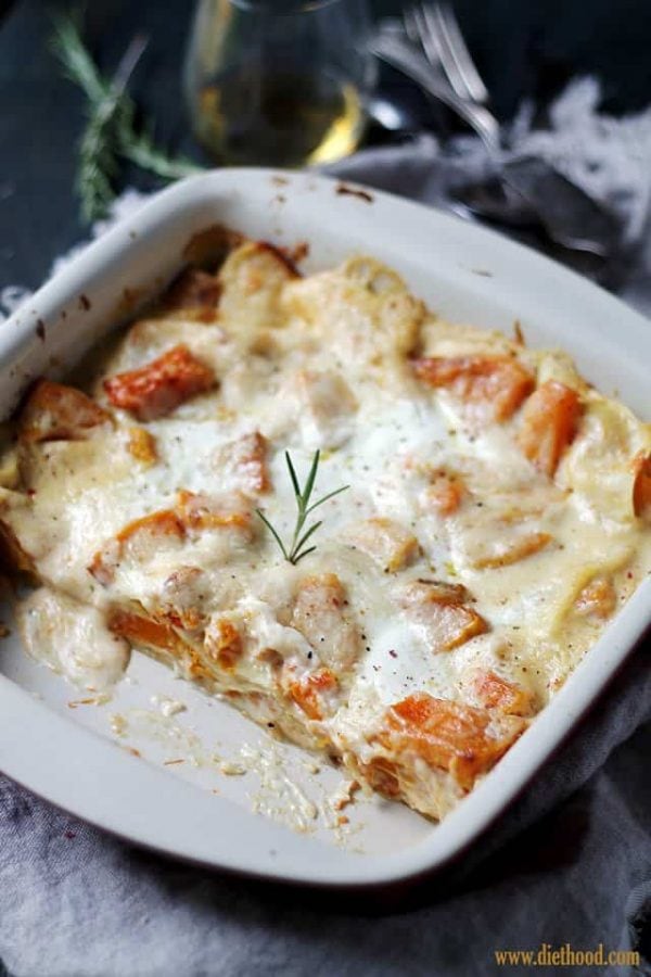 Cozy Roasted Butternut Squash Lasagna Recipe | Diethood