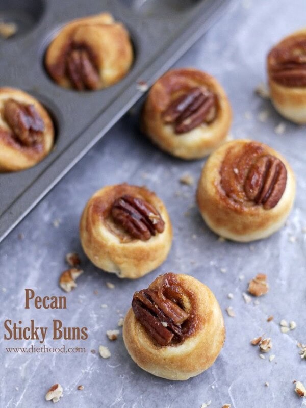 Pecan Sticky Buns | www.diethood.com
