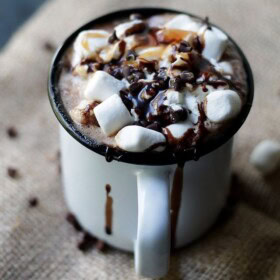 Spicy Hot Chocolate Mocha | www.diethood.com