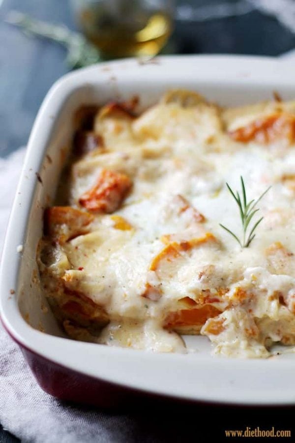 Cozy Roasted Butternut Squash Lasagna Recipe Diethood 7633