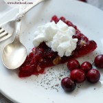 Cranberry Upside-Down Puff Pastry Tart