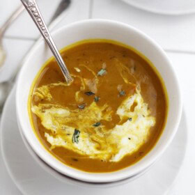 Pumpkin Soup | www.diethood.com