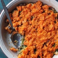Sweet Potato Shepherd's Pie + Giveaway | www.diethood.com