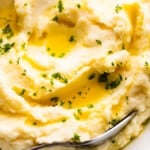 Garlic Rosemary Mashed Potatoes + Thanksgiving Day Menu
