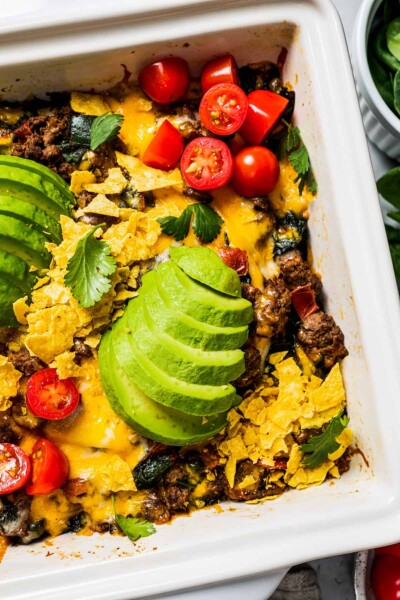 Easy Taco Casserole | Diethood