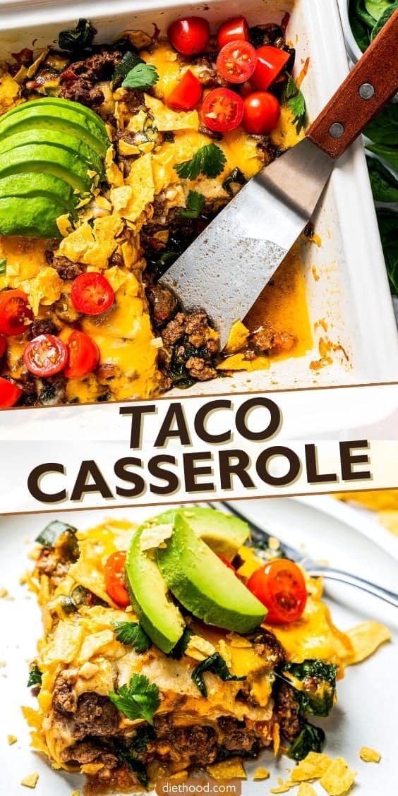 Easy Taco Casserole | Diethood