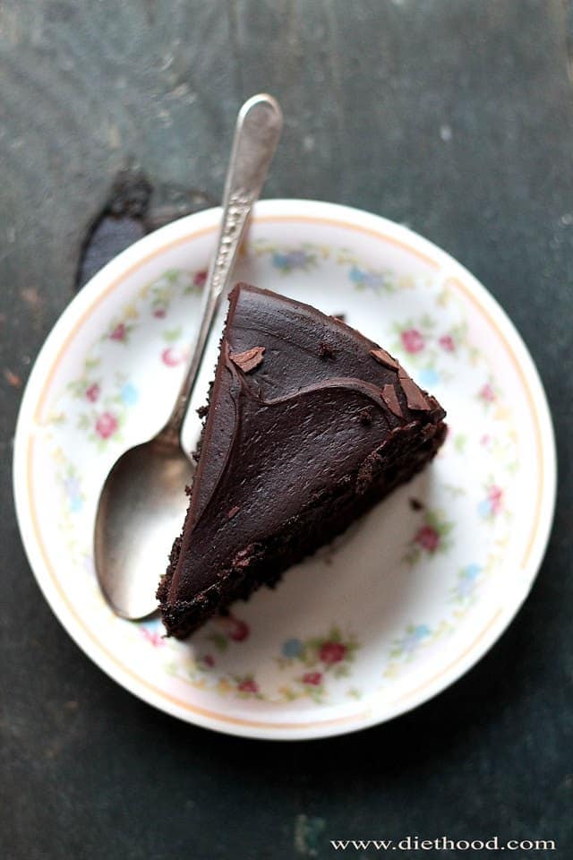 Black Magic Chocolate Cake | Diethood