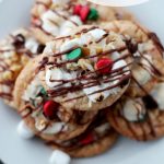 Rocky Road White Chocolate Chip Peppermint Sugar Cookies