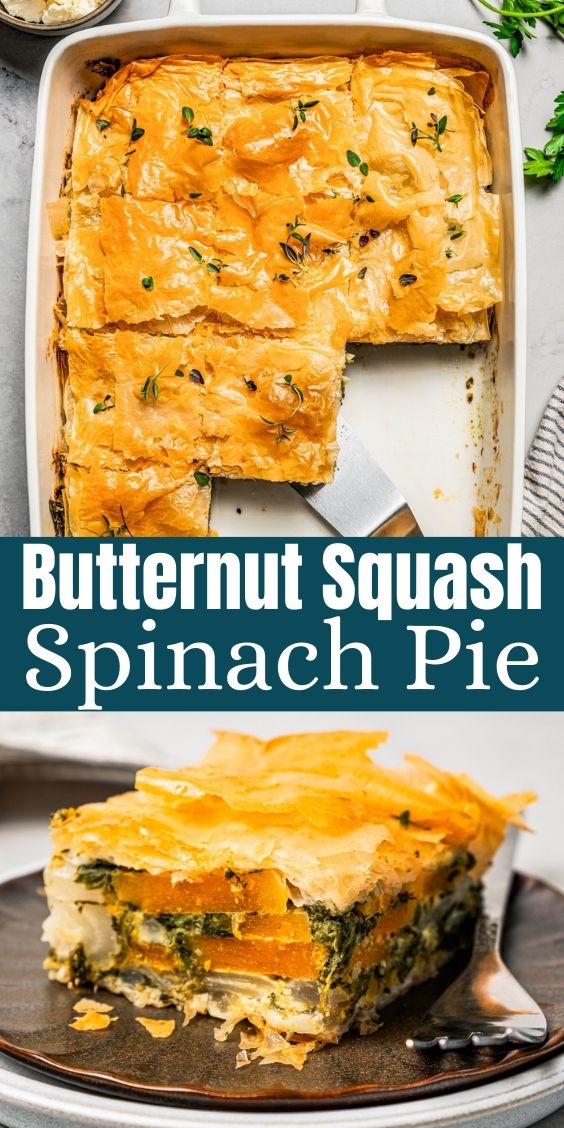 Butternut Squash and Spinach Pie | Diethood